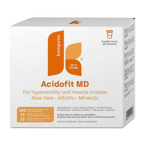 AcidoFit MD - MIX 20tbl. + 100ks papirčkov